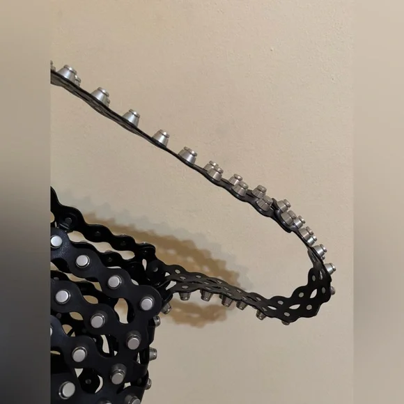 Alexander Wang Medium Rex Studded Leather Shoulder Bag Black - Picture 5 of 8